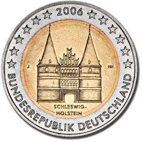 2 Euro Deutschland 2006 Holsten Tor