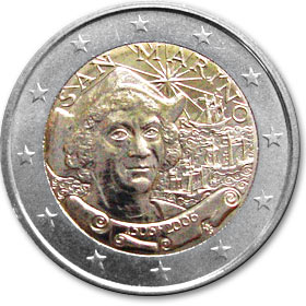 2 Euro San Marino 2006 Christoph Kolumbus