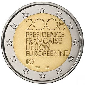 2 Euro Frankreich EU-Ratsprsidentschaft