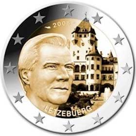 2 Euro Luxemburg 2008