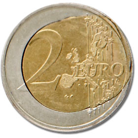 2 Euro Spiegelei