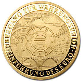Goldeuro 2002 Währungsunion