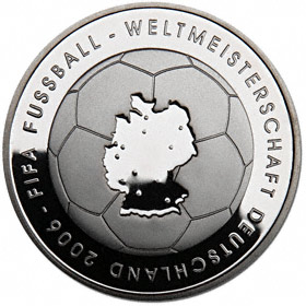 10 Euro Fußball-WM Deutschland 2006