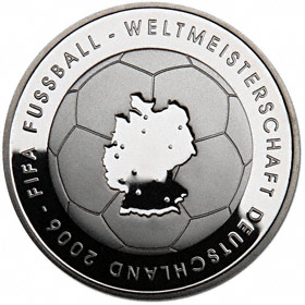 10 Euro Fuball-WM Deutschland 2006