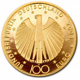 100 EURO Goldmnze 2005