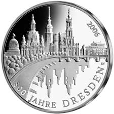 10 Euro 800 Jahre Dresden