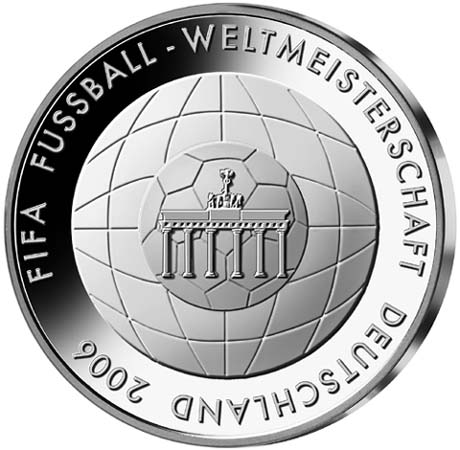 10 Euro Fussball WM 2006 4. Ausgabe